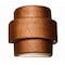 Luxury Lighting Hammerman 10in. High Ceramic Outdoor Wall Light, Antique Copper Finish HM128 ACop u/d-7 - alternate 2